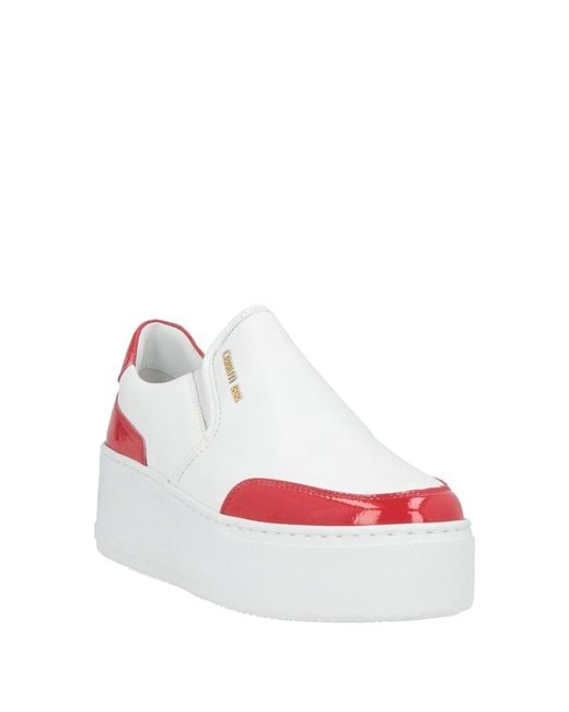 Cerruti 1881 White Sneakers Cow Leather