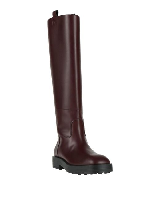 Tod's Brown Boot Leather