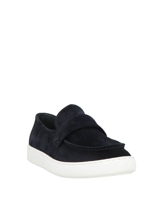 Paul & Shark Black Midnight Loafers Cow Leather for men