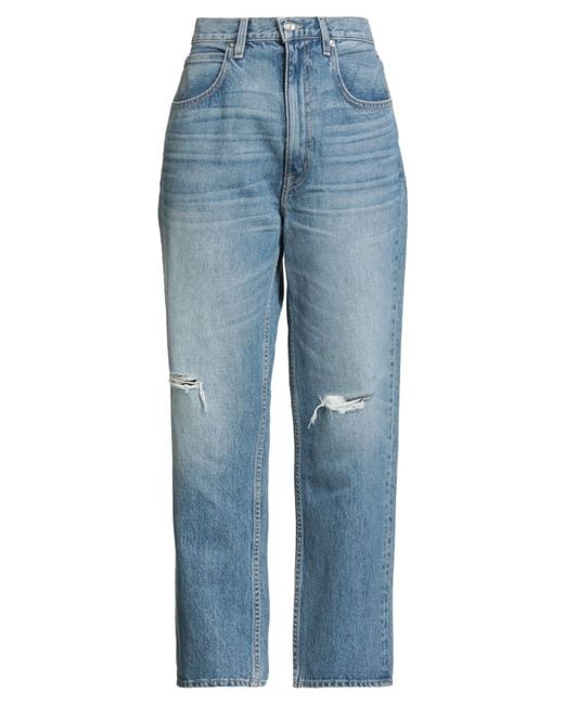 SLVRLAKE Denim Blue Jeans Cotton