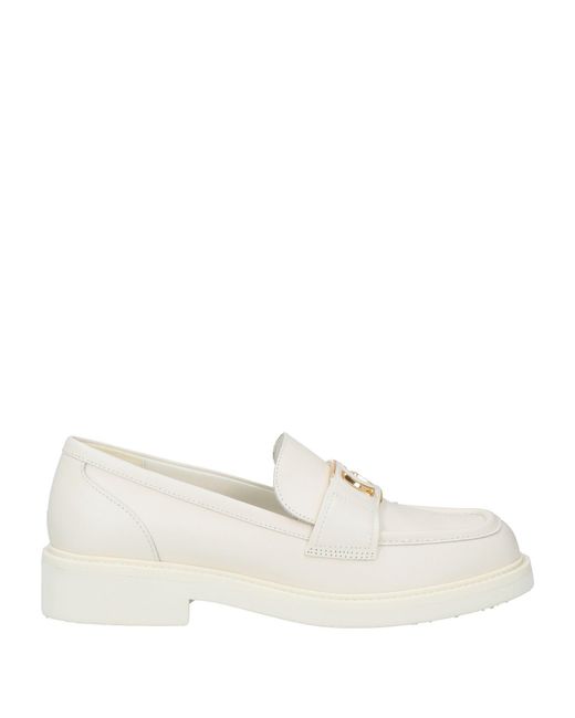 Guess White Loafer