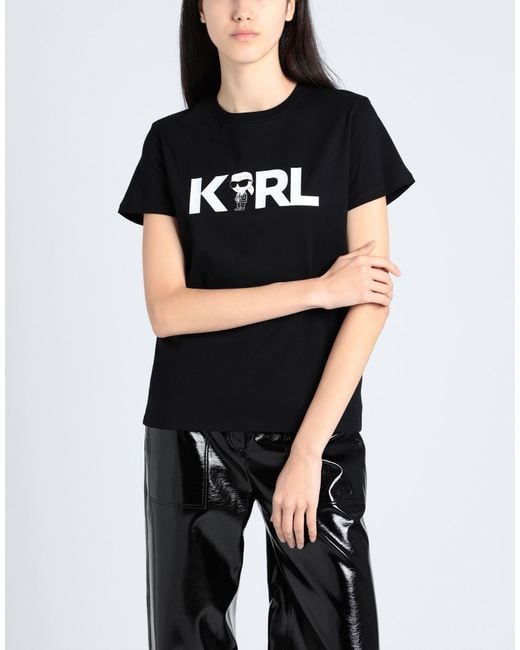Karl Lagerfeld Black T-shirt