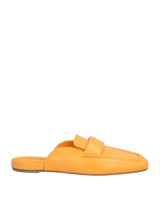 Halmanera Orange Mules & Clogs