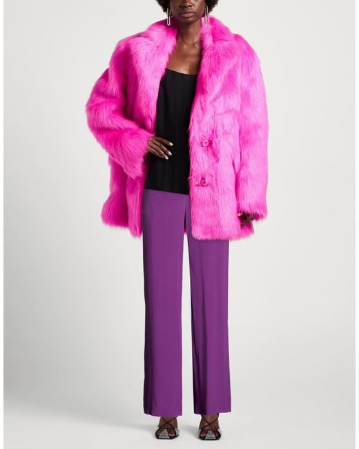 Momoní Purple Pants Acetate, Silk