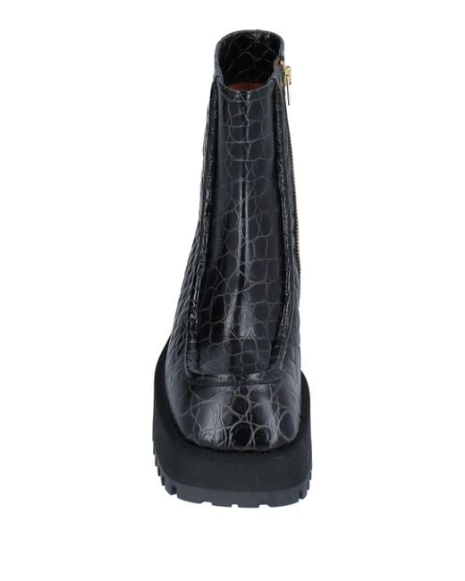 Marni Black Ankle Boots