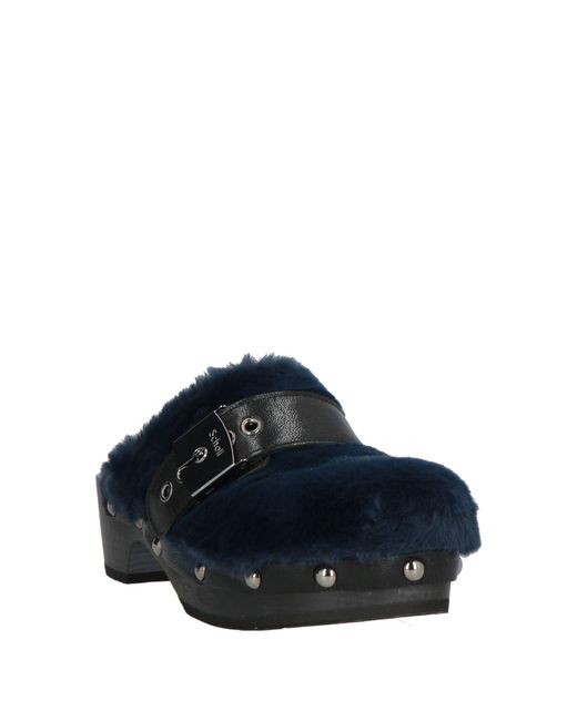 Scholl Blue Mules & Clogs