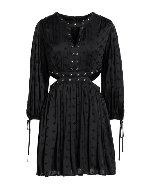 Maje Black Mini-Kleid
