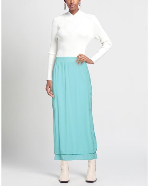Sunnei Blue Maxi Skirt