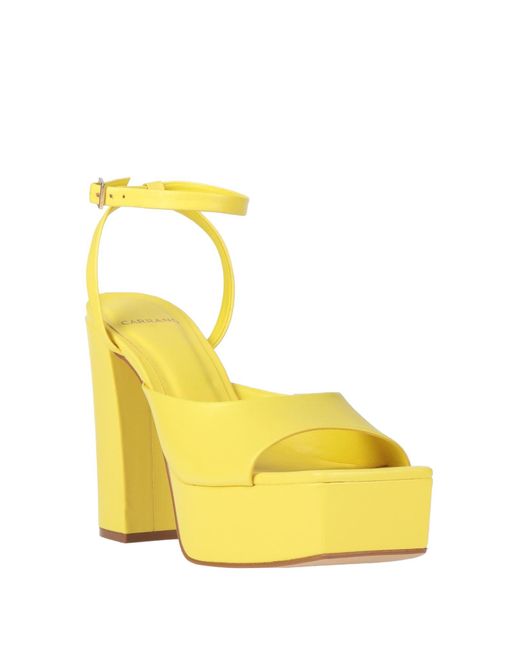 Carrano Yellow Sandals