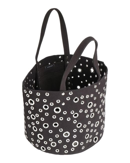 Laurence Bras Black Handbag Cotton