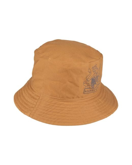Aquascutum Hat in Brown for Men | Lyst