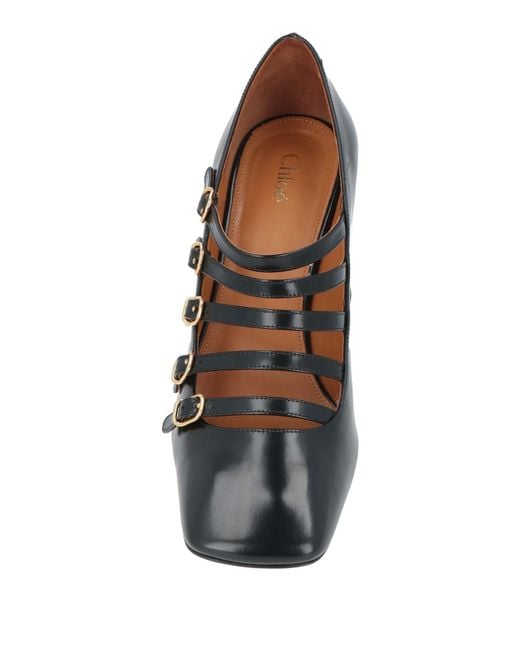 Chloé Black Pumps Leather