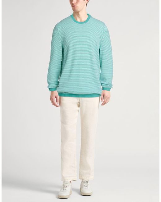 Pullover di Fedeli in Blue da Uomo