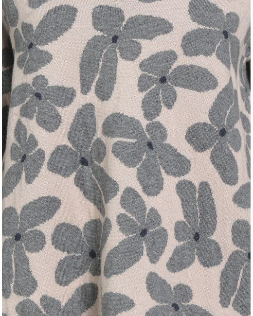 ALESSIA SANTI Gray Sweater Cotton, Wool