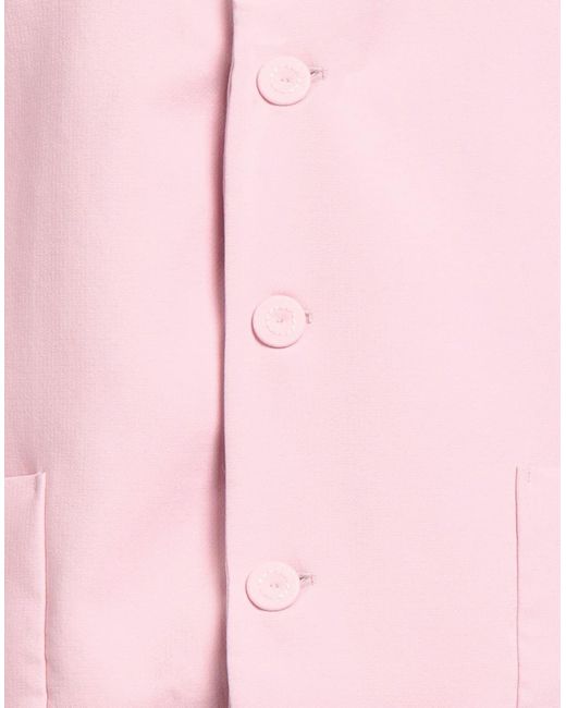 Plan C Pink Blazer Polyester