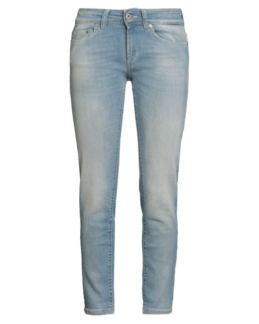 Dondup Women's Blue Jeans Cotton, Elastane