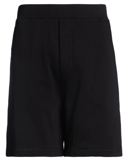 DSquared² Black Shorts & Bermuda Shorts for men