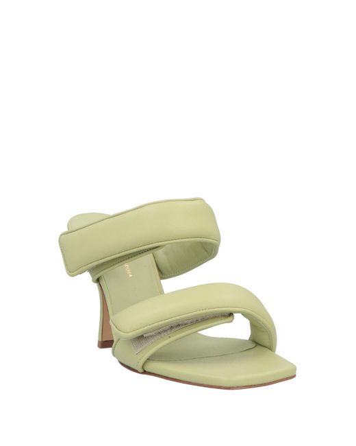GIA X PERNILLE Green Sandals