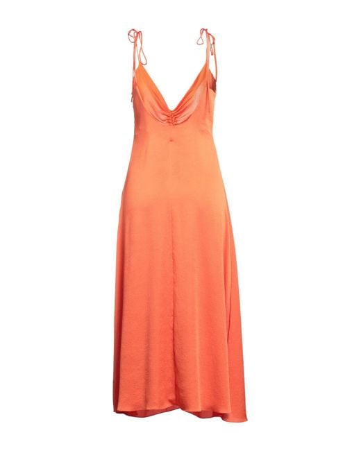 Sandro Red Maxi Dress
