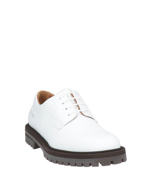 Common Projects White Lace-up Shoes