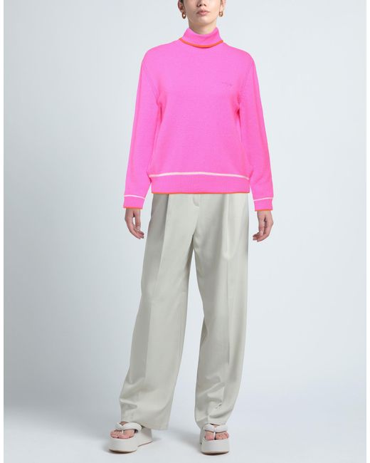 Col roulé MSGM en coloris Pink