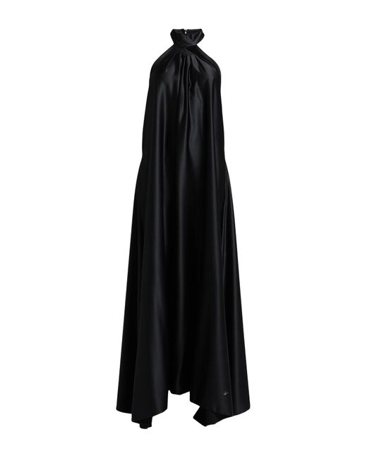 ACTUALEE Black Maxi Dress