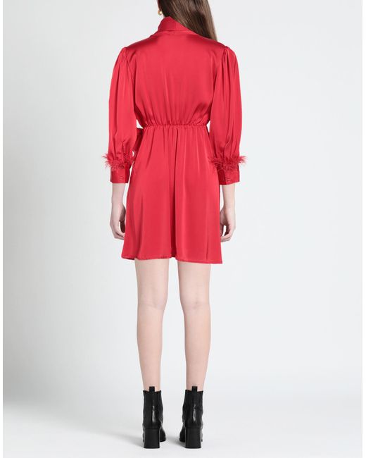 VANESSA SCOTT Red Mini Dress
