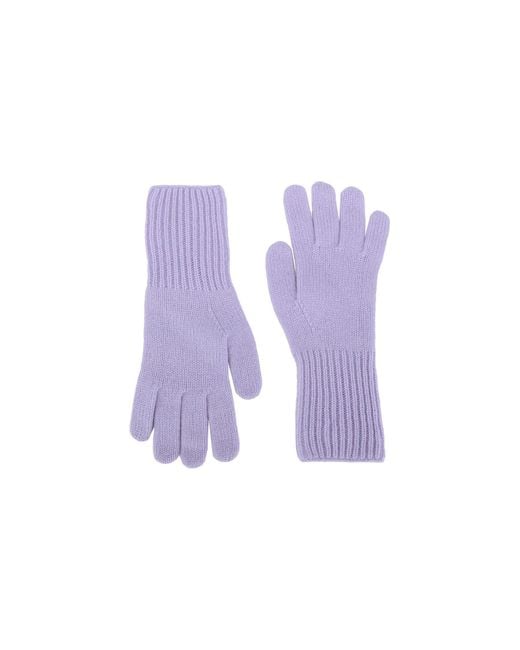 & Other Stories Purple Gloves