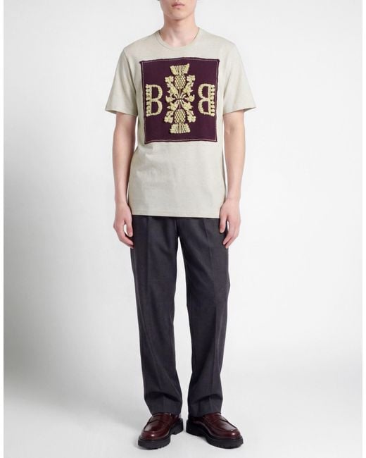 Barrie Gray Light T-Shirt Cotton for men