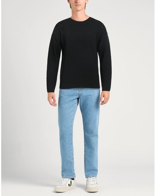 Isabel Benenato Black Sweater Cotton for men