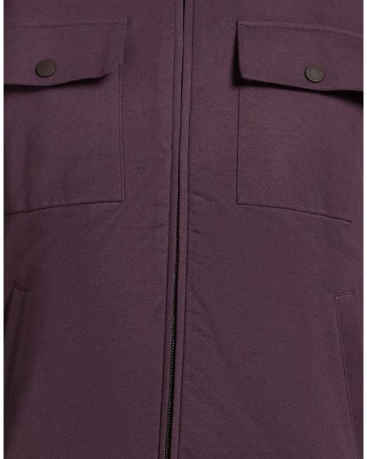 Moorer Purple Jacket Cotton for men