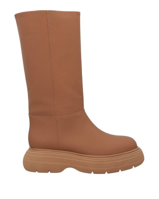 GIA COUTURE Brown Knee Boots