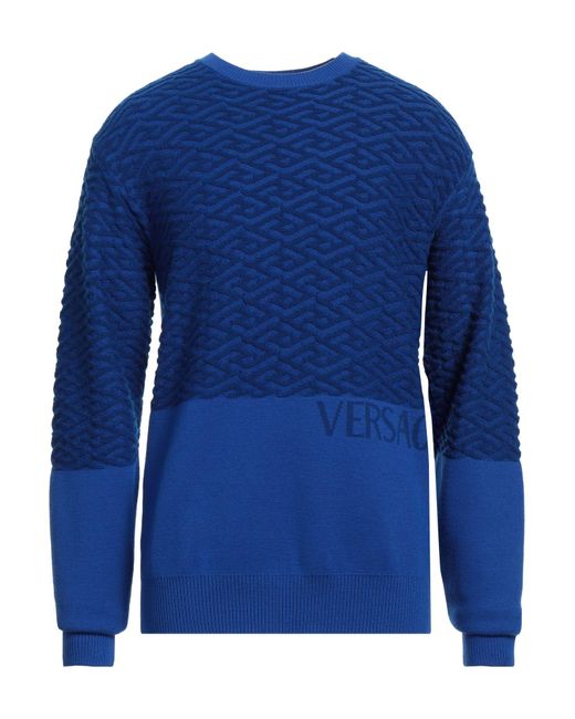 Versace Blue Sweater for men