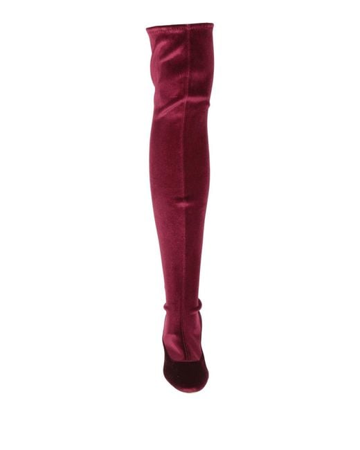 Sergio Rossi Red Boots