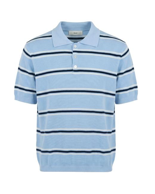 DUNST Blue Polo Shirt for men