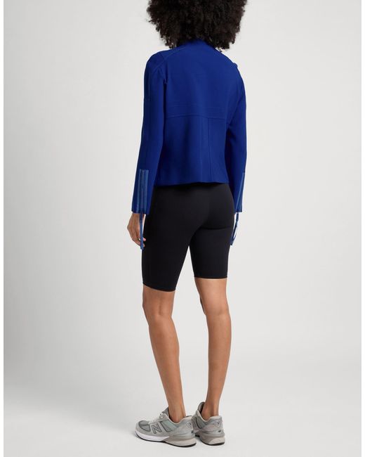 DSquared² Blue Jacket Polyester, Polyurethane