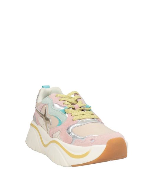 W6yz Natural Trainers