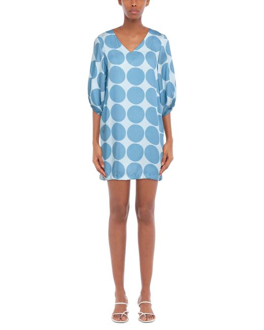Marc Ellis Blue Mini Dress
