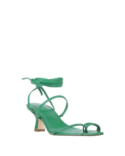 Erika Cavallini Semi Couture Green Thong Sandal