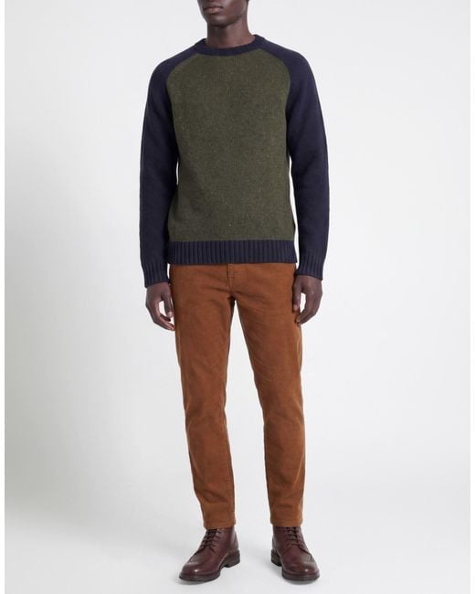 Irish Crone Green Sweater Wool for men