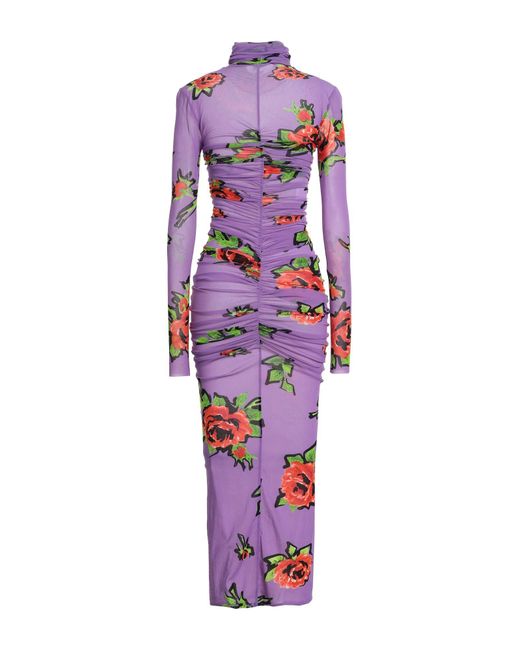 Philosophy Di Lorenzo Serafini Purple Maxi-Kleid