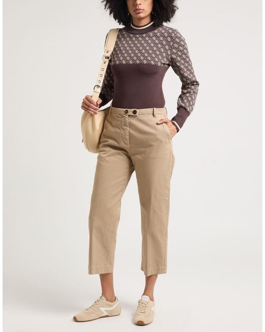 Pinko Natural Pants Cotton, Elastane