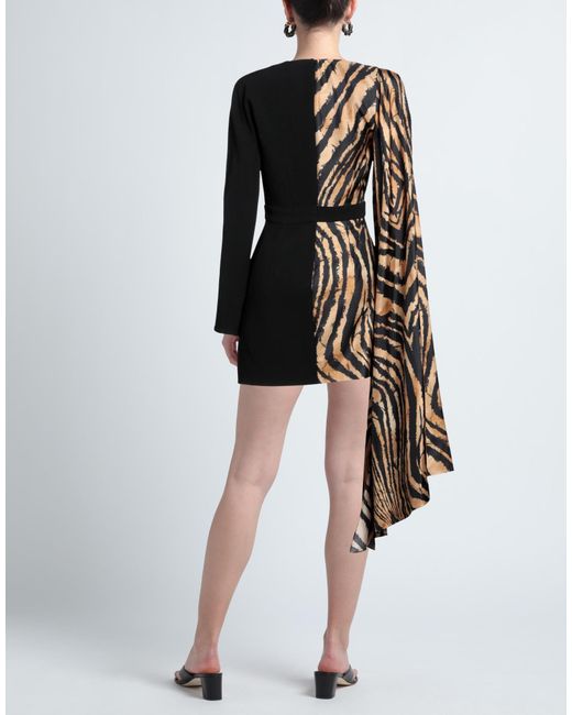 Roberto Cavalli Black Mini Dress