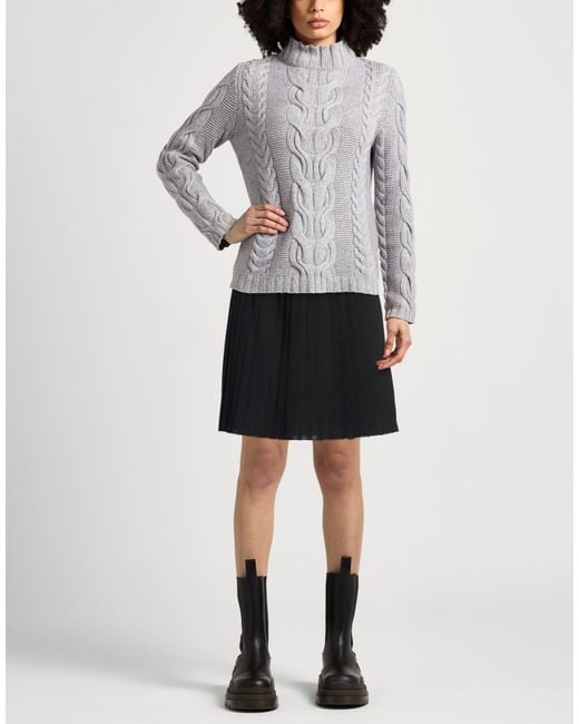 Versace Jeans Couture Black Mini Skirt Polyester
