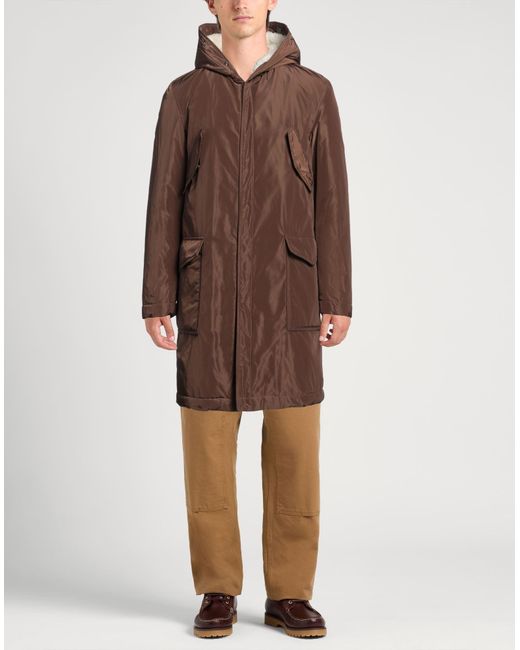 Daniele Alessandrini Mantel in Brown für Herren