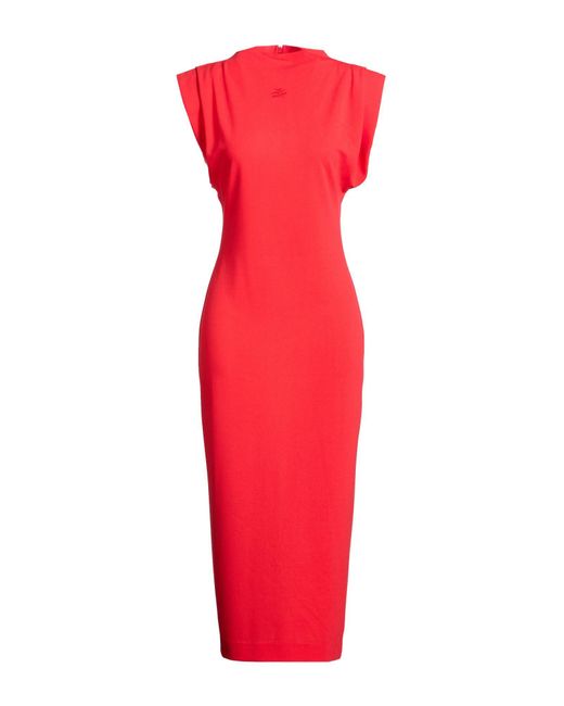 Karl Lagerfeld Red Midi Dresses