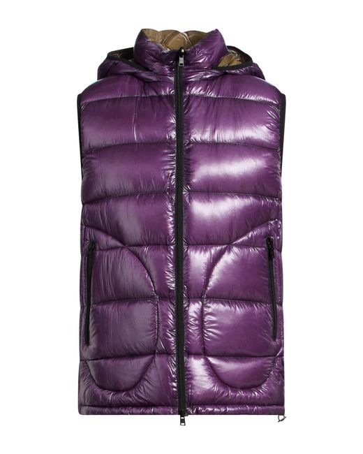 Herno Gilet in Purple for Men | Lyst