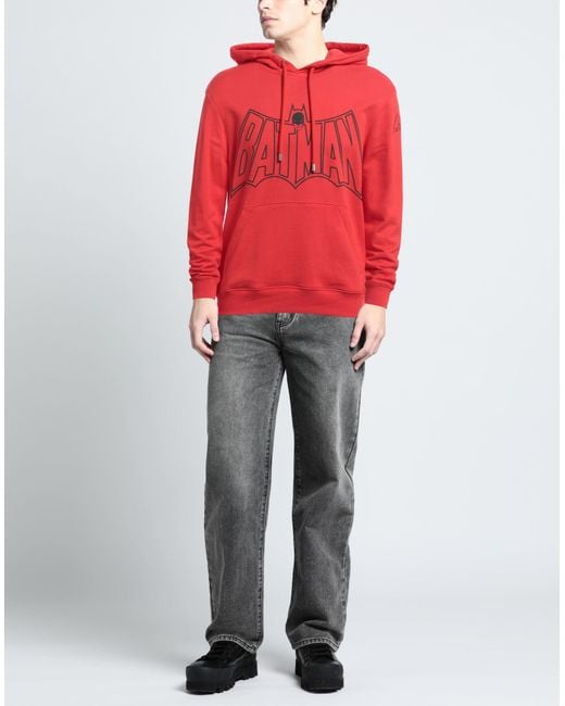 Lanvin Red Sweatshirt Cotton for men