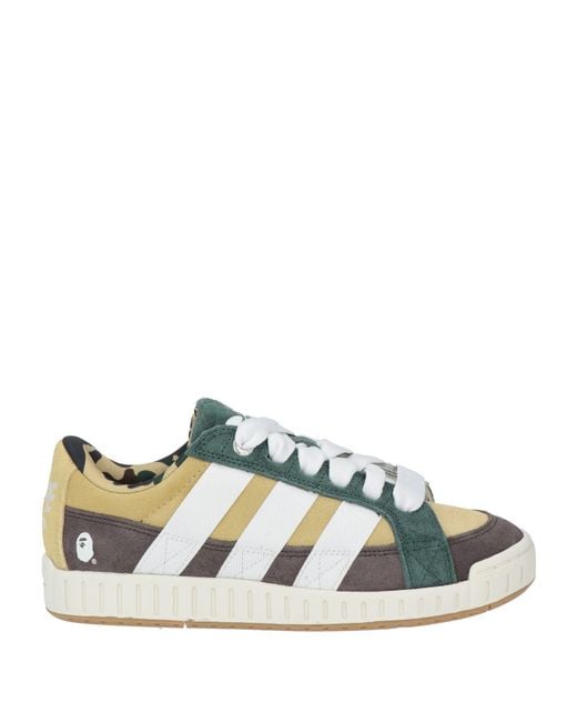 ADIDAS ORIGINALS X BAPE Green Trainers for men