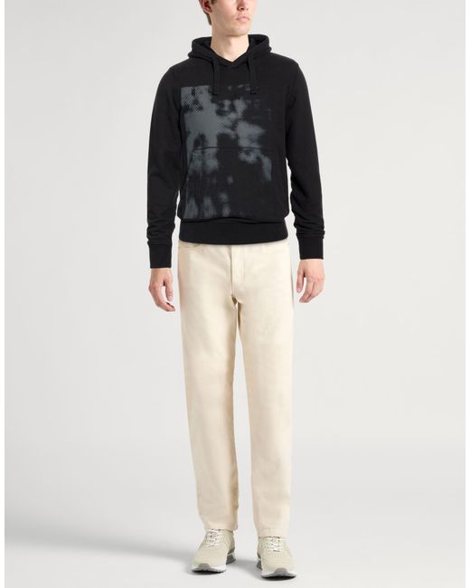 Stone Island Black Sweatshirt Cotton for men